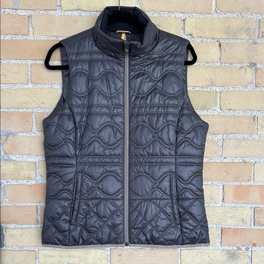 Lole Gray Quilted Vest